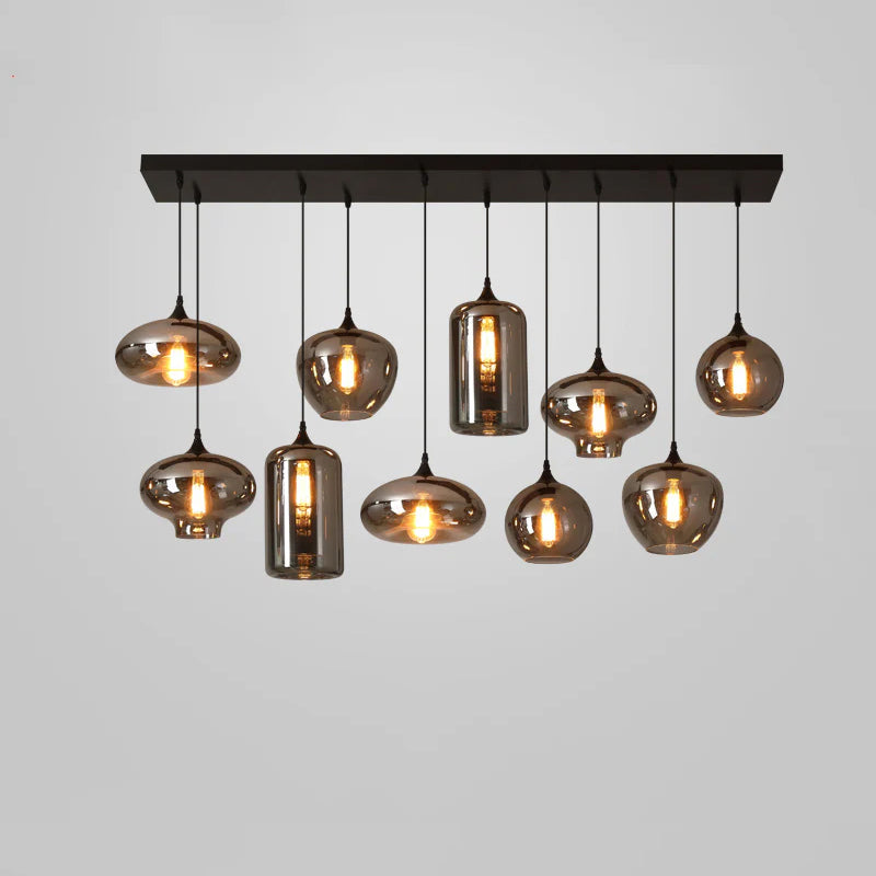 Bottle Glass Pendant Light - Letslighting