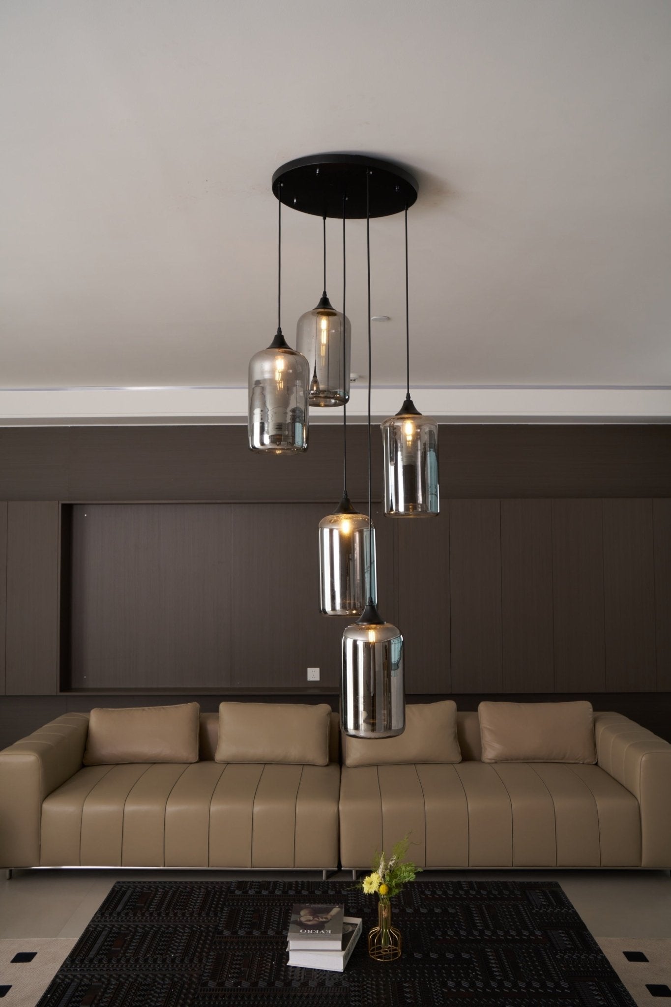 Bottle Glass Pendant Light - Letslighting