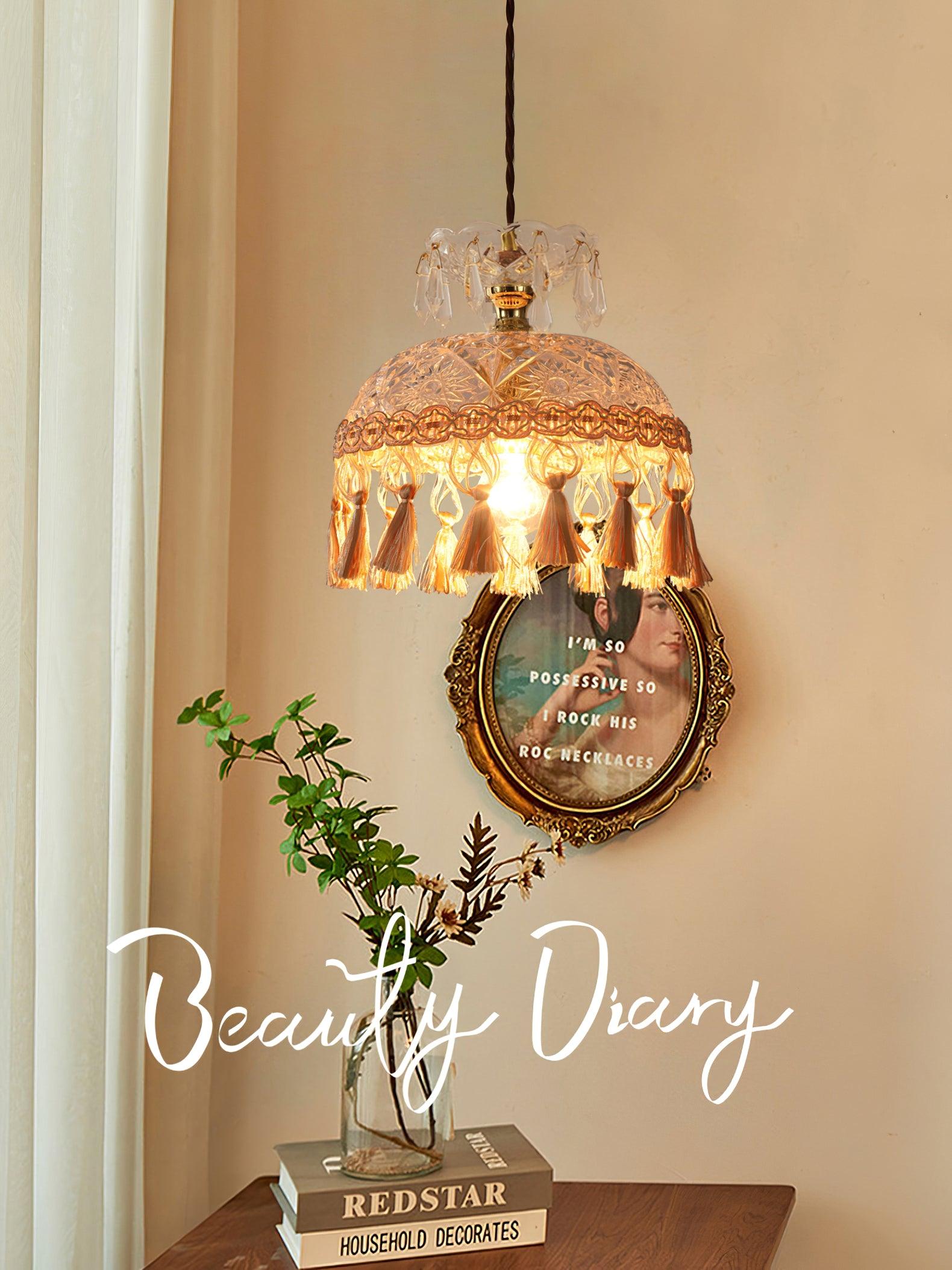 Bowl Tassel Pendant Light - Letslighting