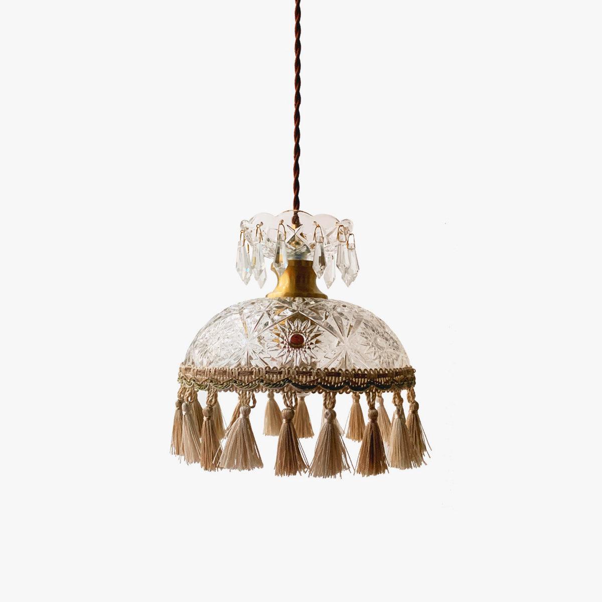 Bowl Tassel Pendant Light - Letslighting