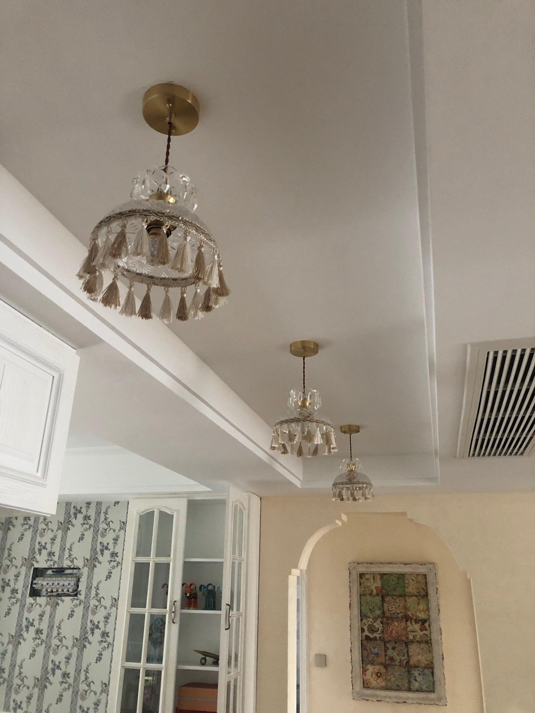 Bowl Tassel Pendant Light - Letslighting