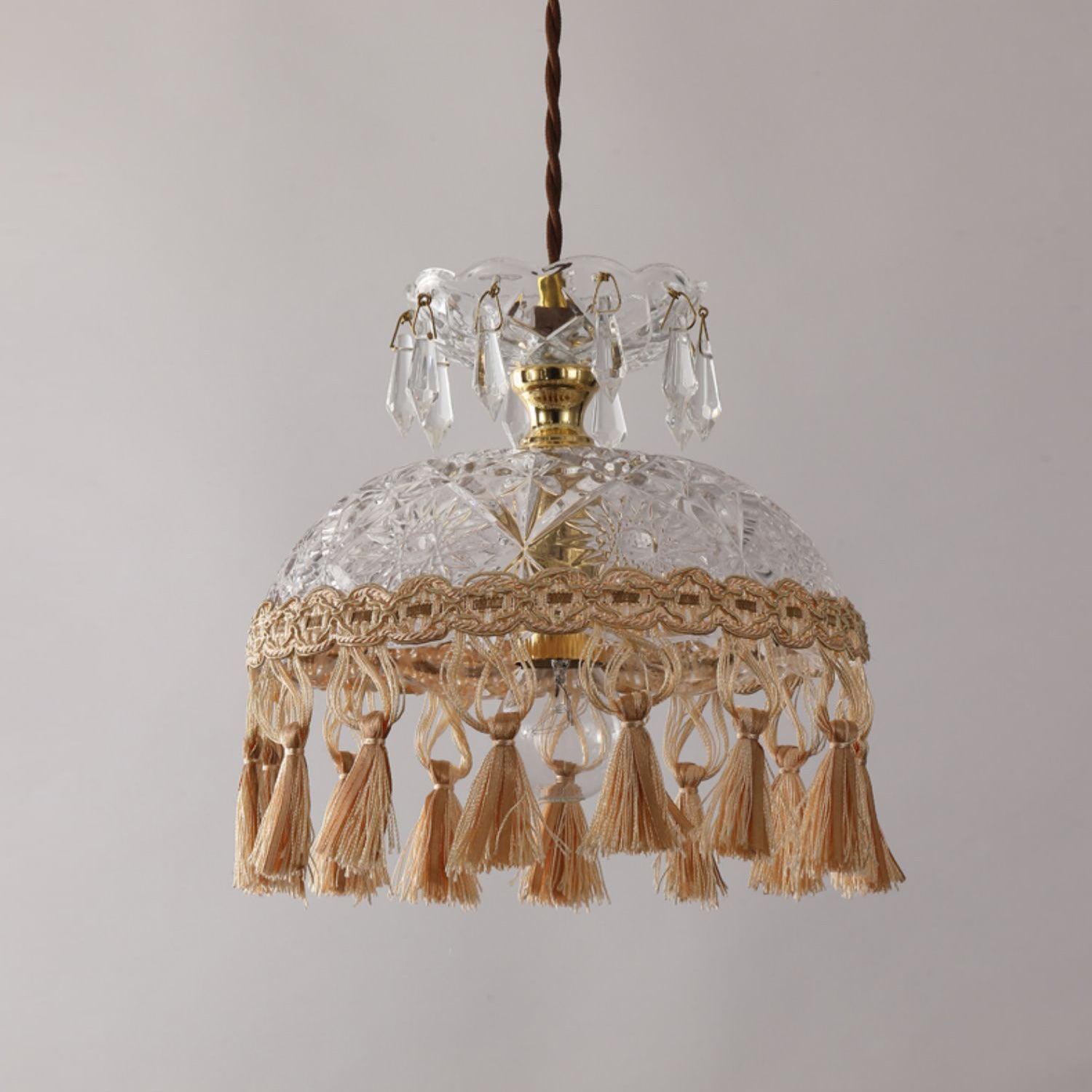 Bowl Tassel Pendant Light - Letslighting