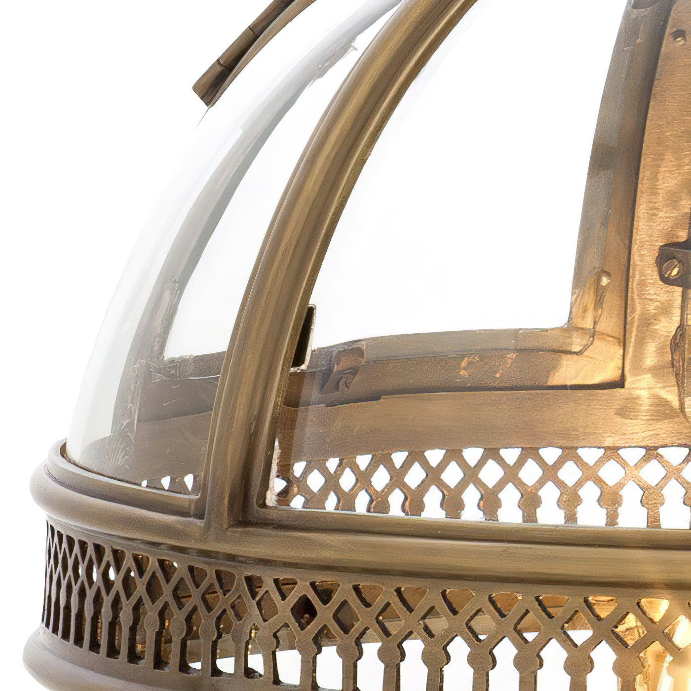 Epoch Lámpara Colgante Retro Braeden de Vidrio