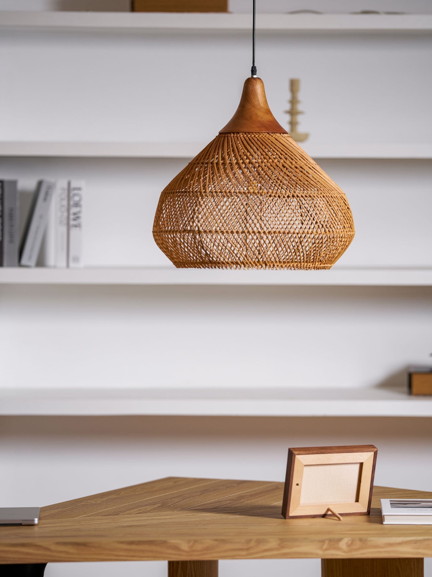Braided Rattan Pendant Lamp - Letslighting