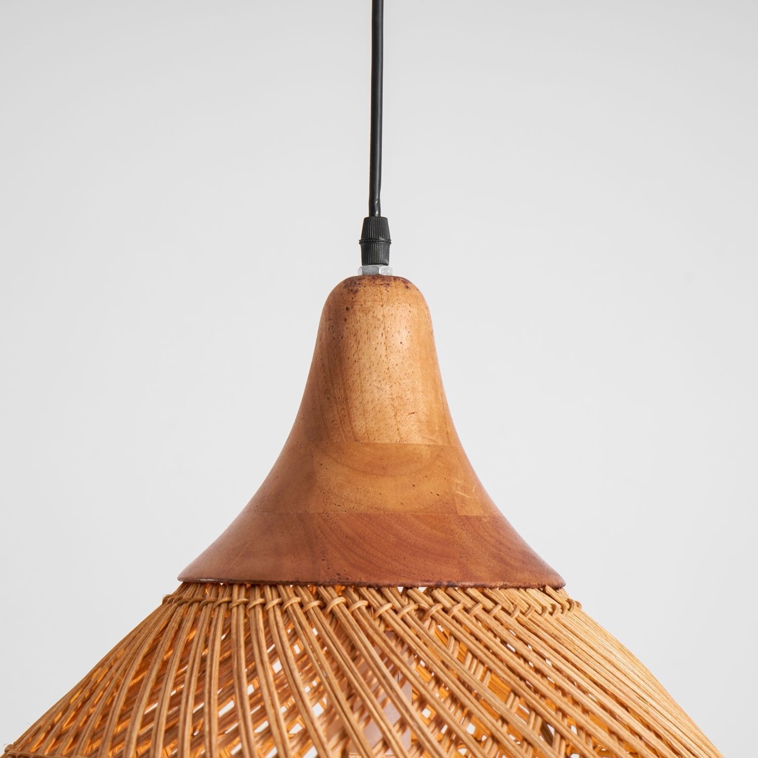 Braided Rattan Pendant Lamp - Letslighting