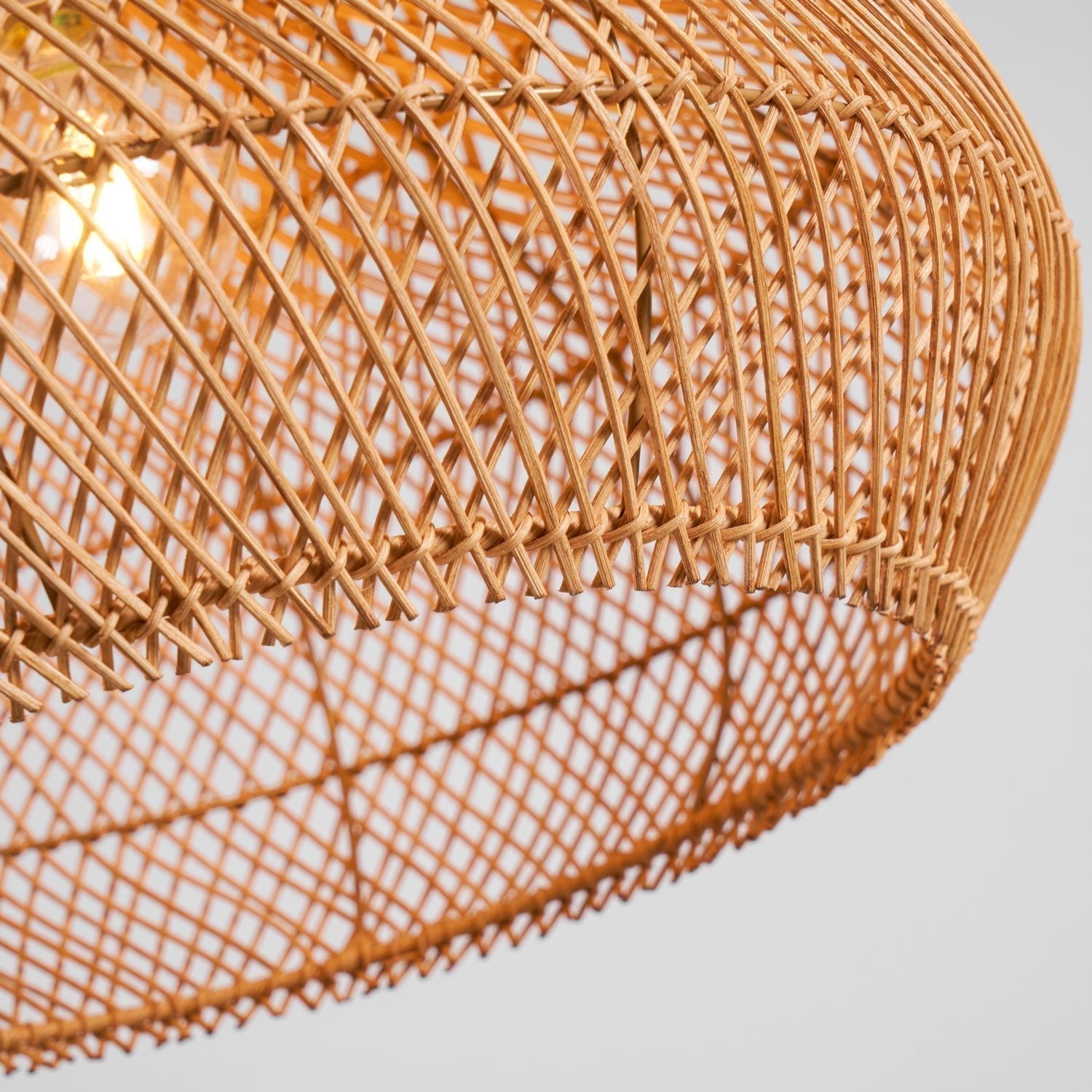 Braided Rattan Pendant Lamp - Letslighting