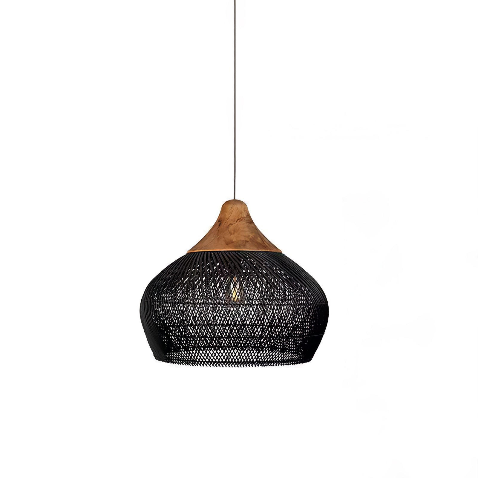 Braided Rattan Pendant Lamp - Letslighting
