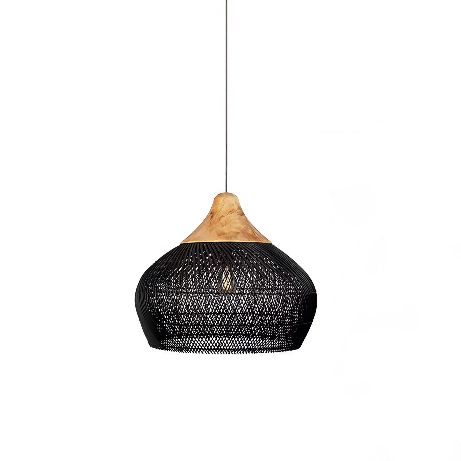 Braided Rattan Pendant Lamp - Letslighting