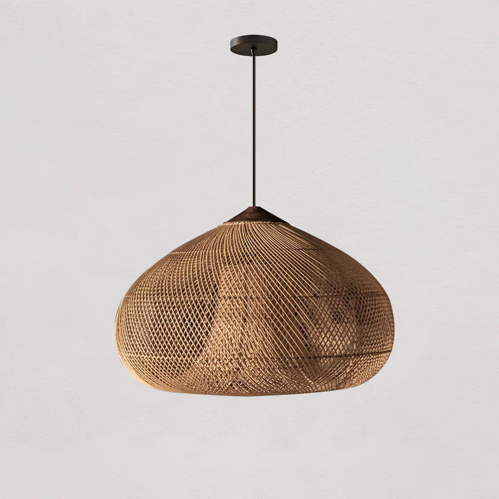 Braided Rattan Pendant Lamp - Letslighting