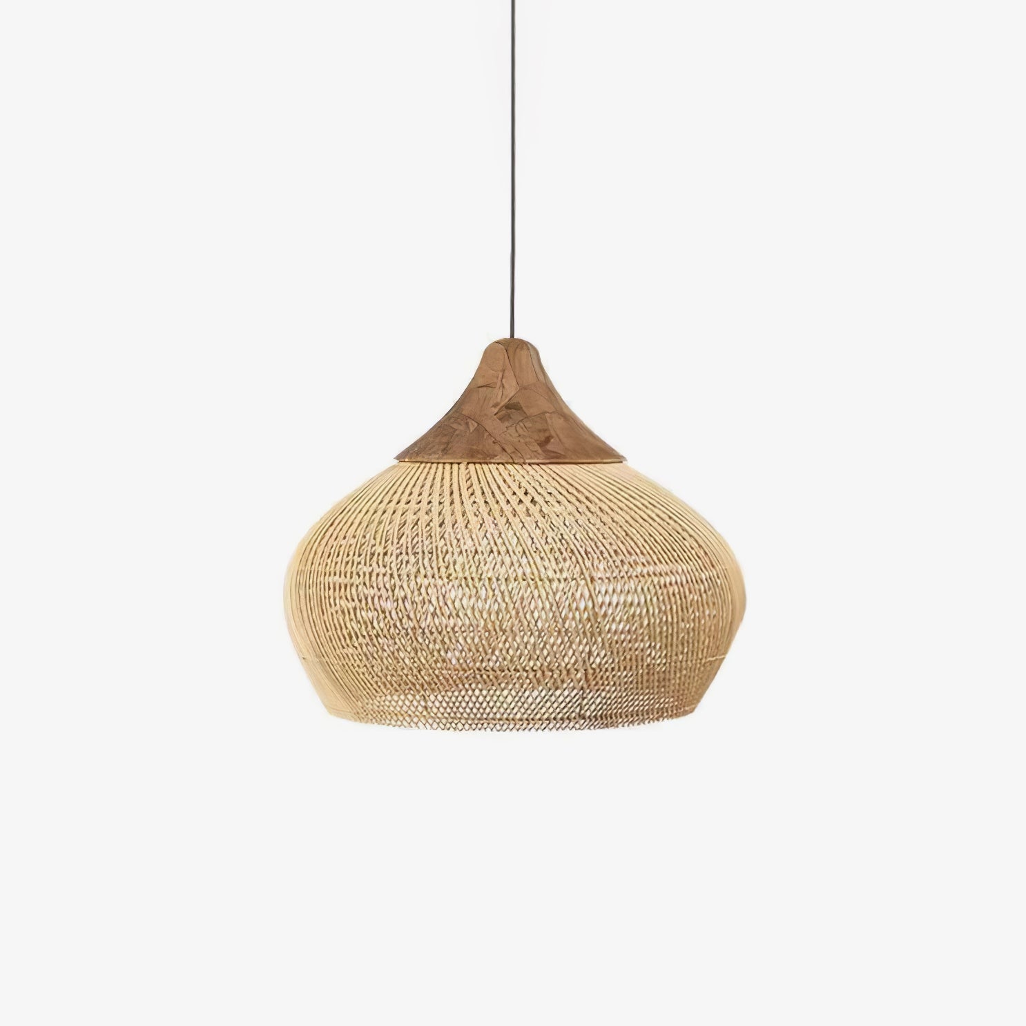 Braided Rattan Pendant Lamp - Letslighting