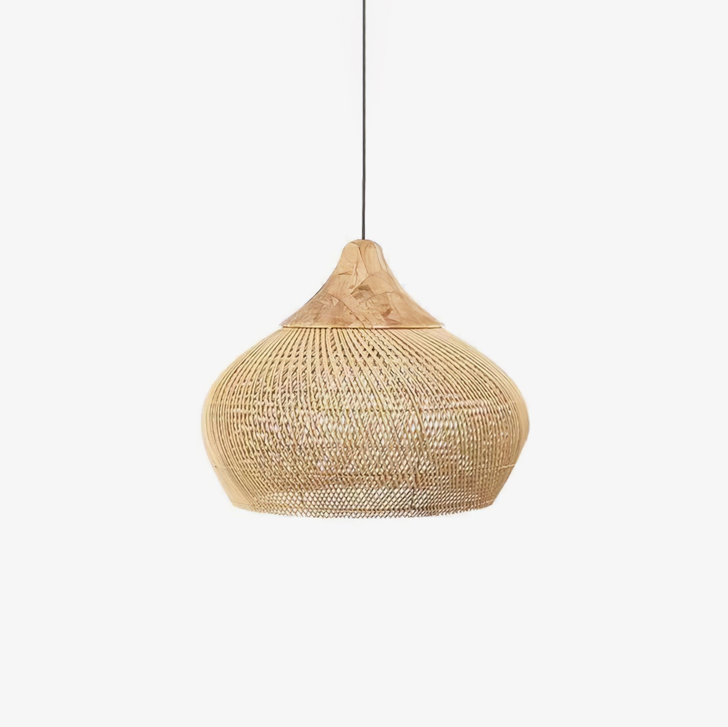 Braided Rattan Pendant Lamp - Letslighting