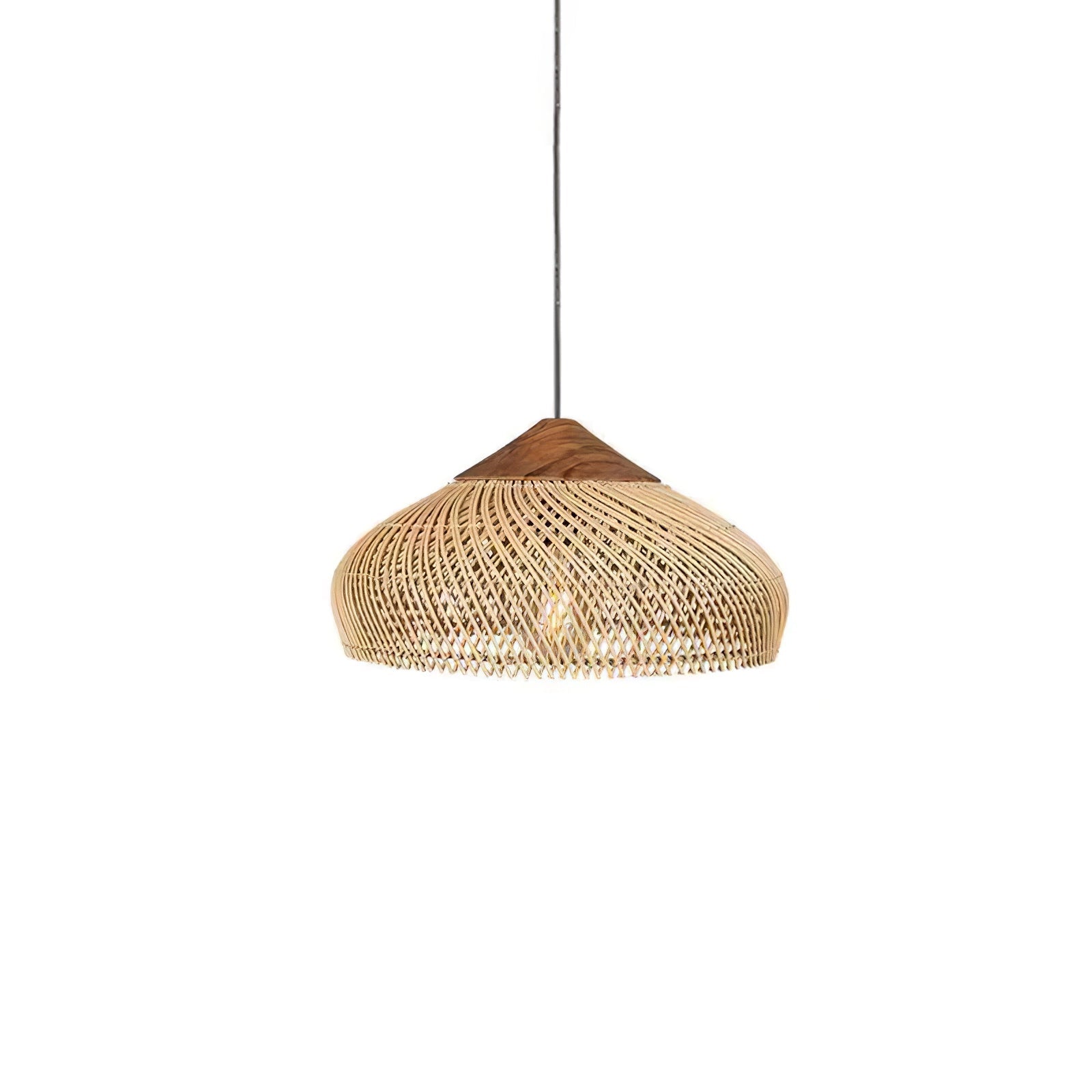 Braided Rattan Pendant Lamp - Letslighting
