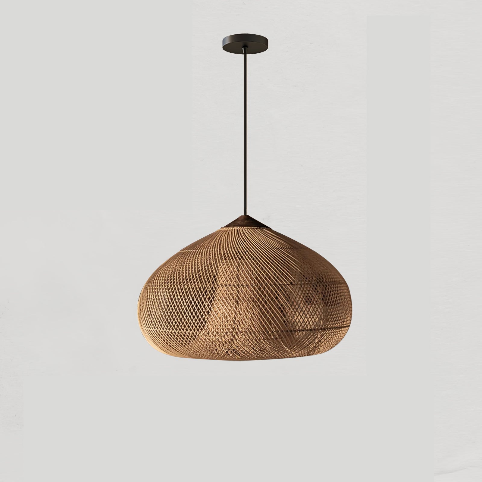 Braided Rattan Pendant Lamp - Letslighting