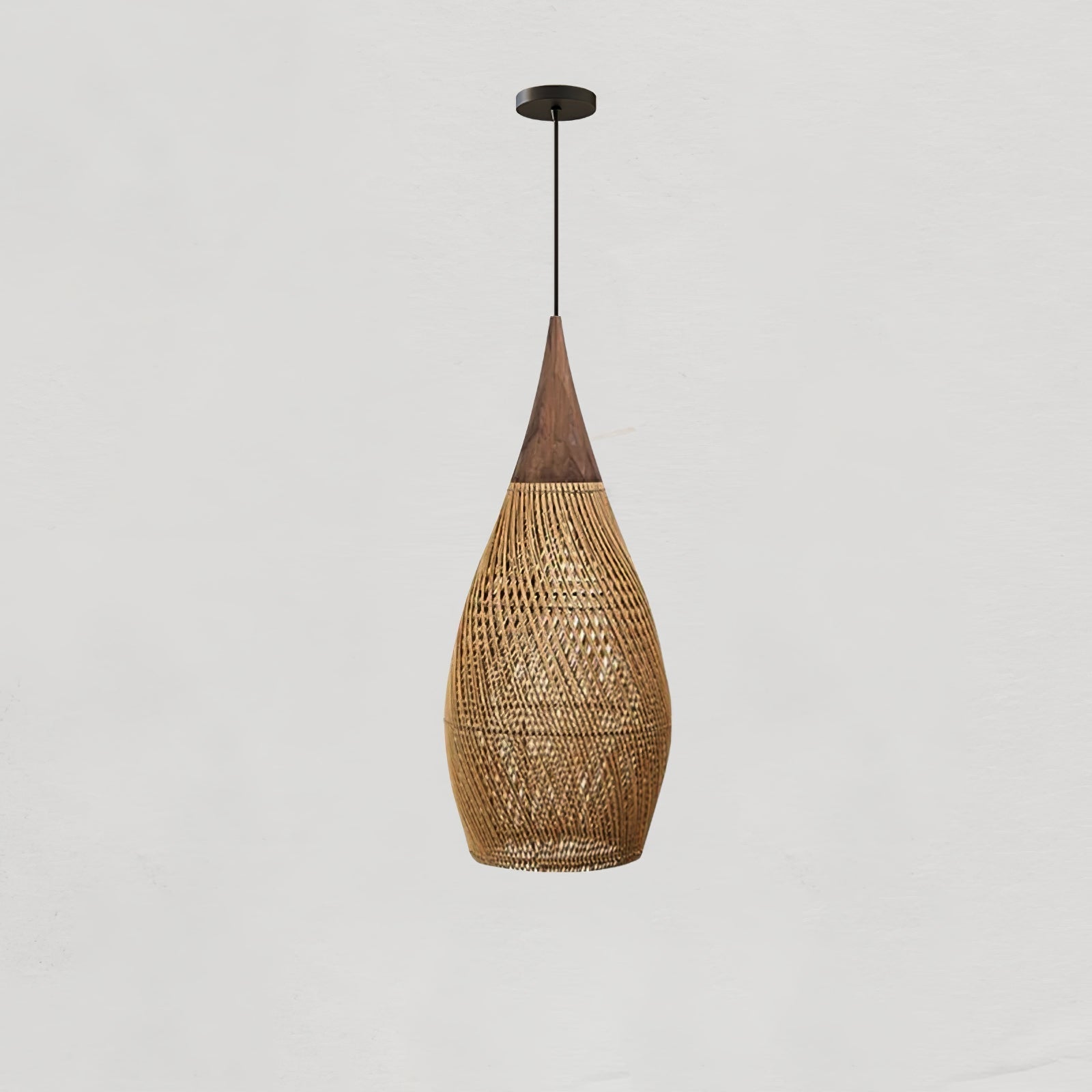 Braided Rattan Pendant Lamp - Letslighting