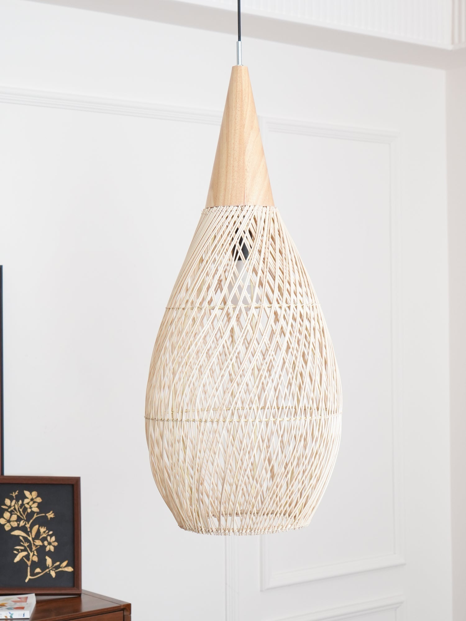 Braided Rattan Pendant Lamp - Letslighting