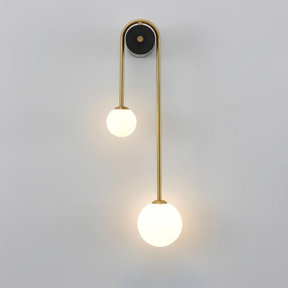 Brass Arc Wall Light - Letslighting