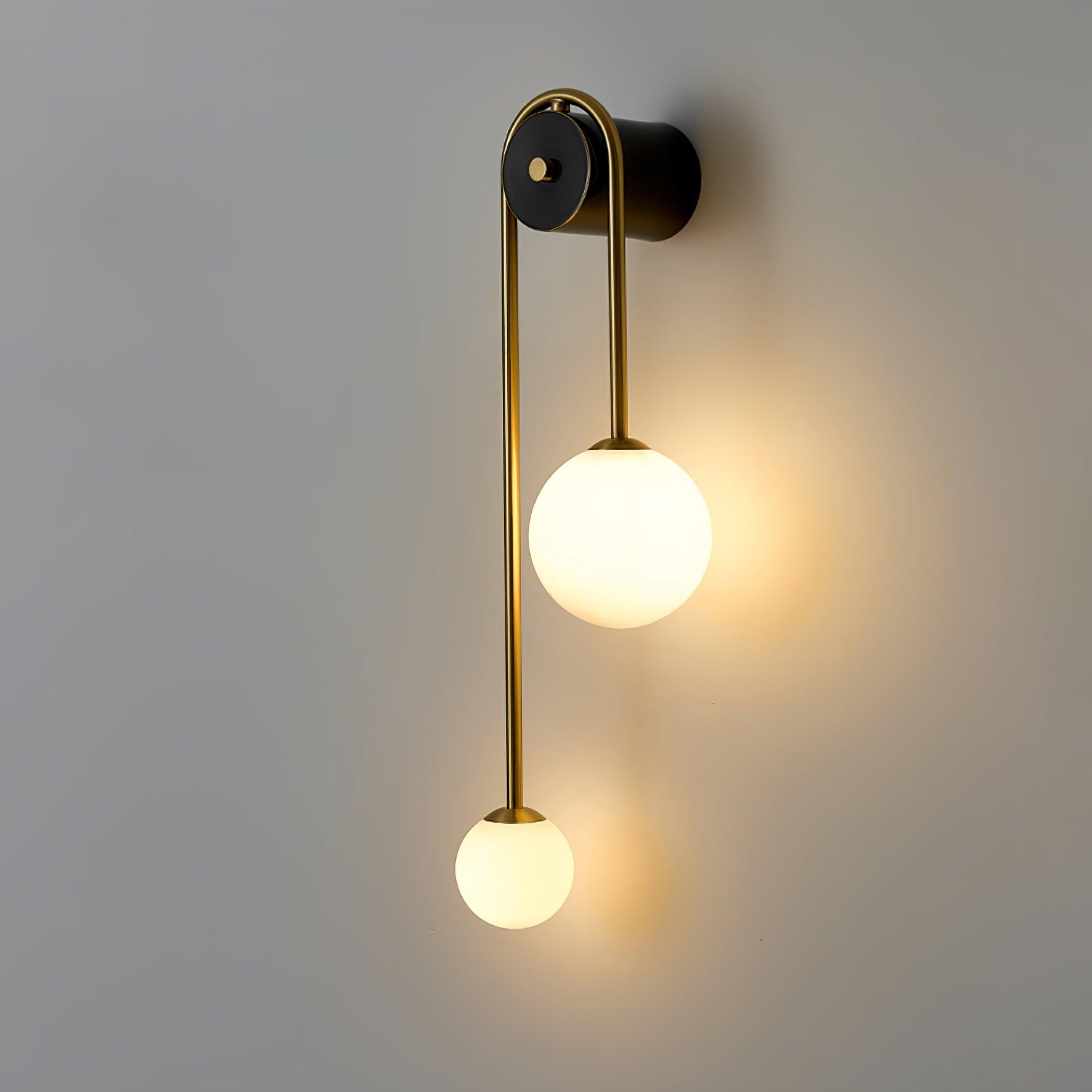 Brass Arc Wall Light - Letslighting