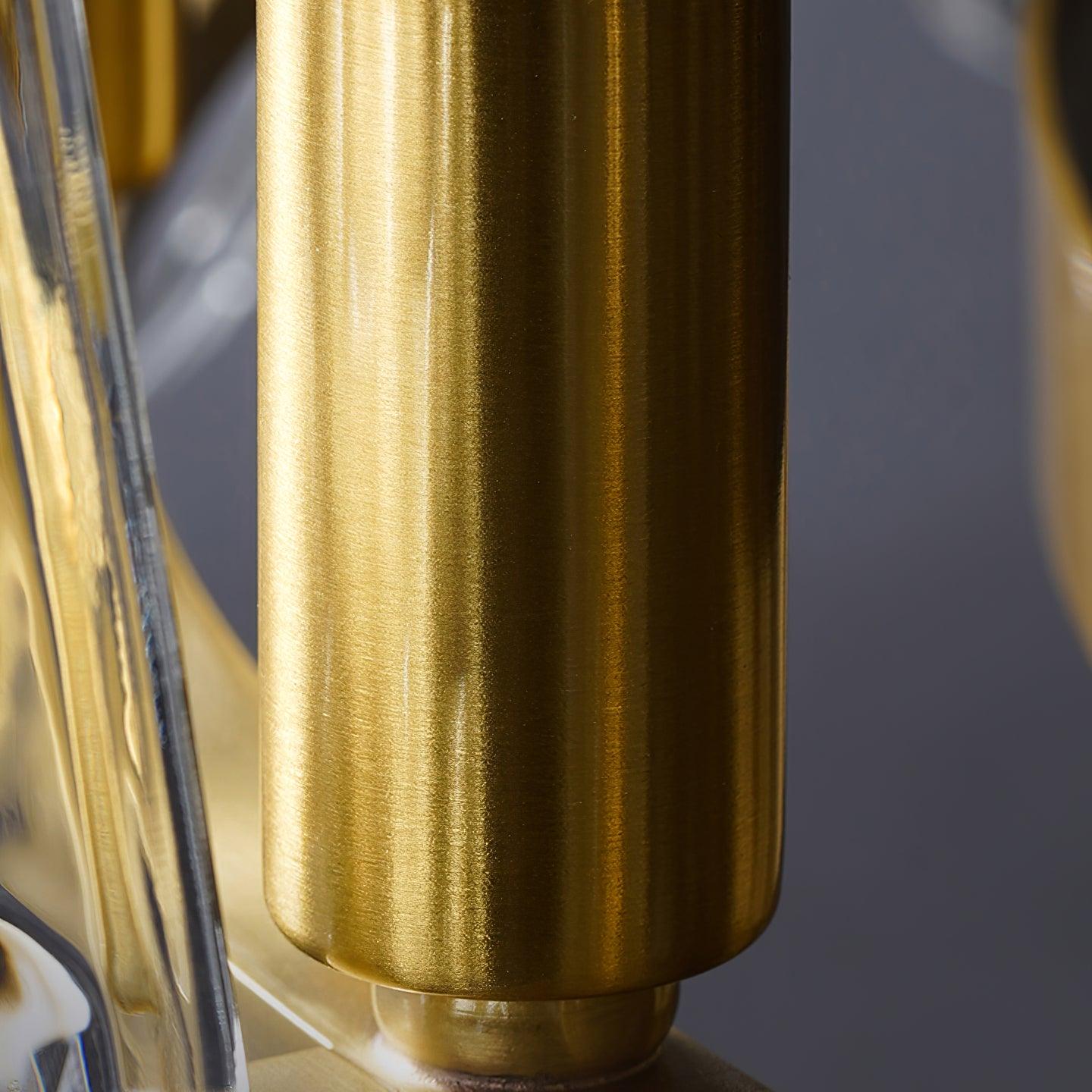 Brass Central Chandelier - Letslighting