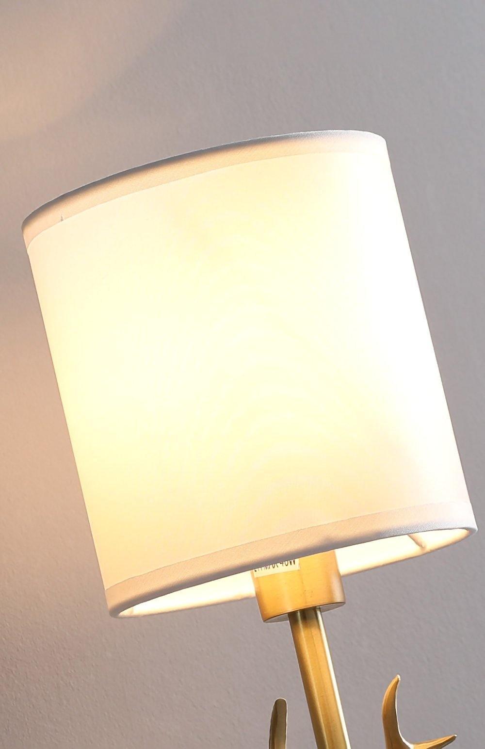 Brass Deer Head Wall Light - Letslighting
