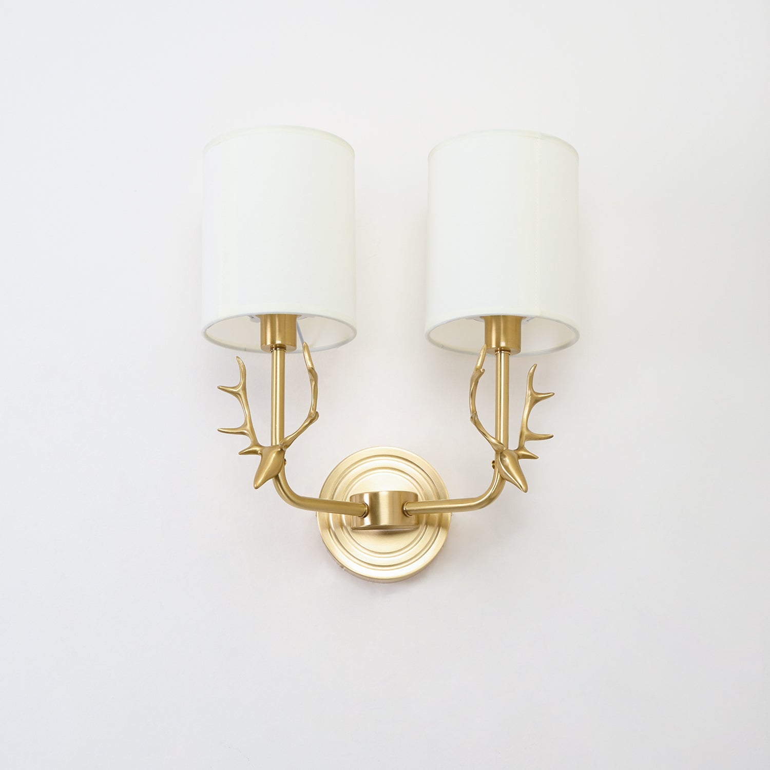 Brass Deer Head Wall Light - Letslighting