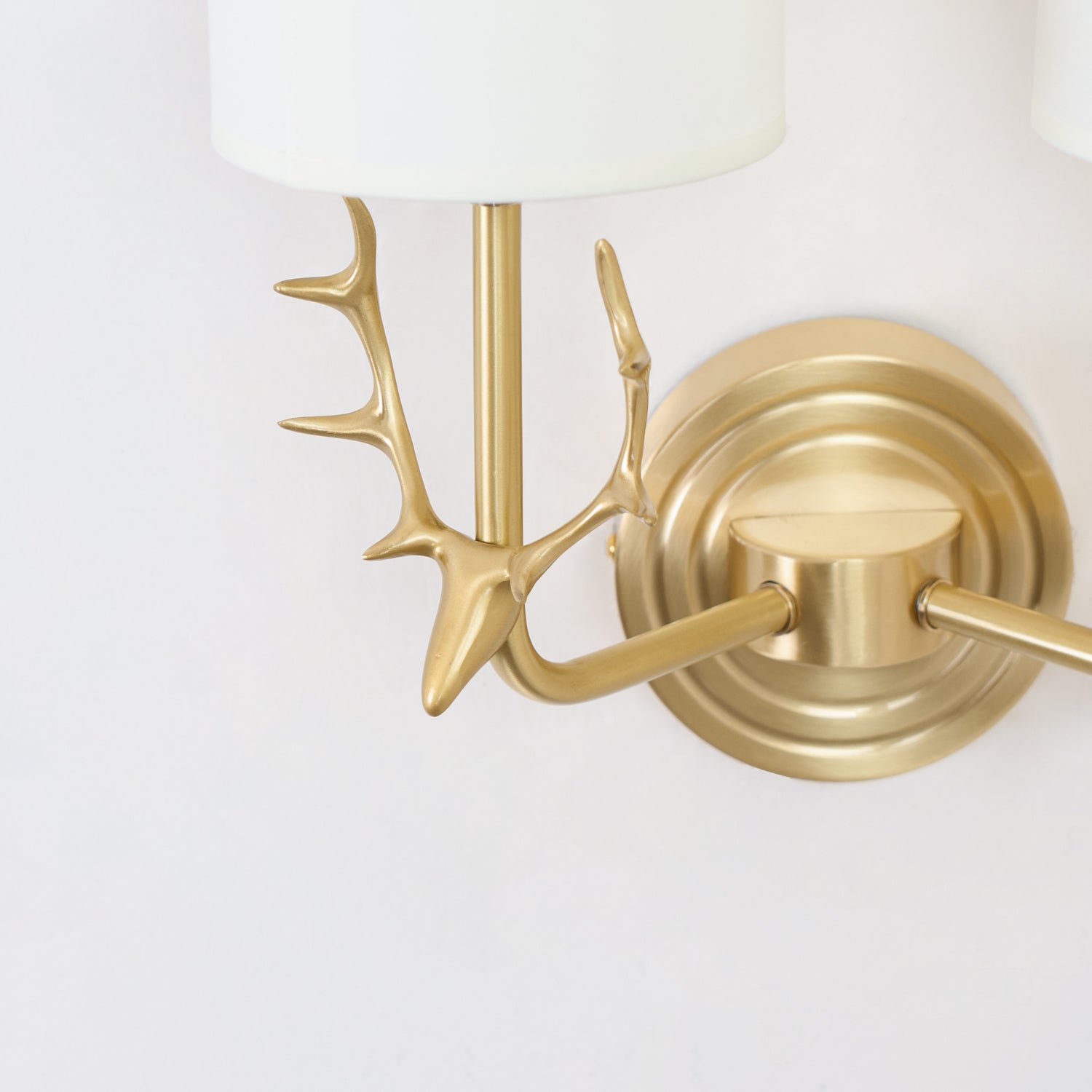 Brass Deer Head Wall Light - Letslighting
