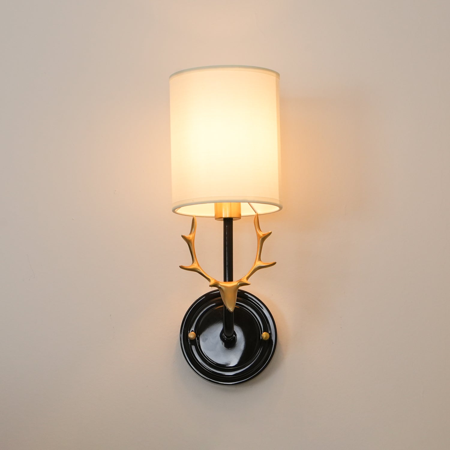 Brass Deer Head Wall Light - Letslighting