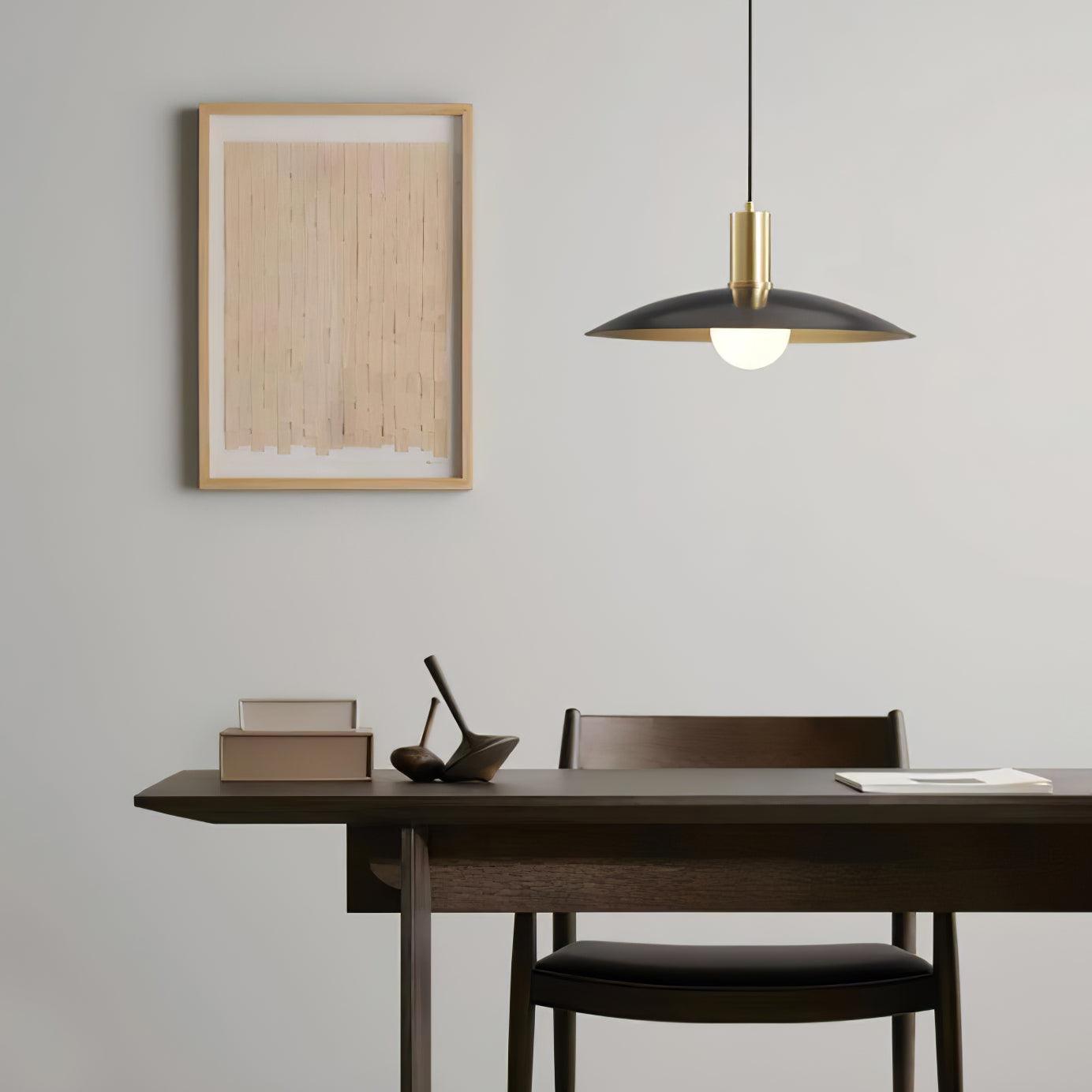 Brass Flared Pendant Lamp - Letslighting