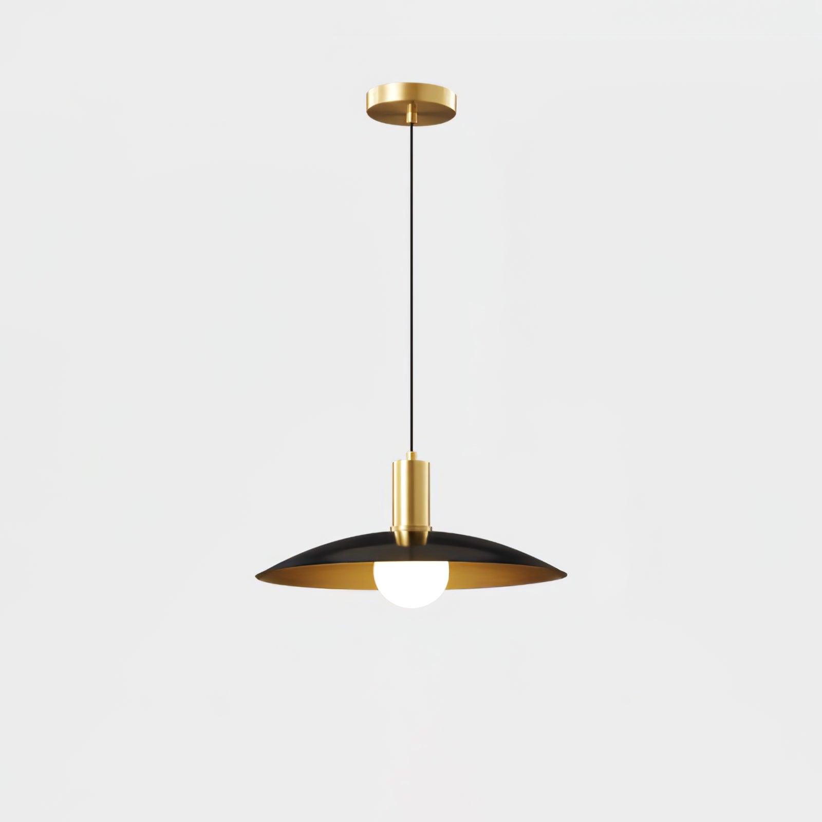 Brass Flared Pendant Lamp - Letslighting