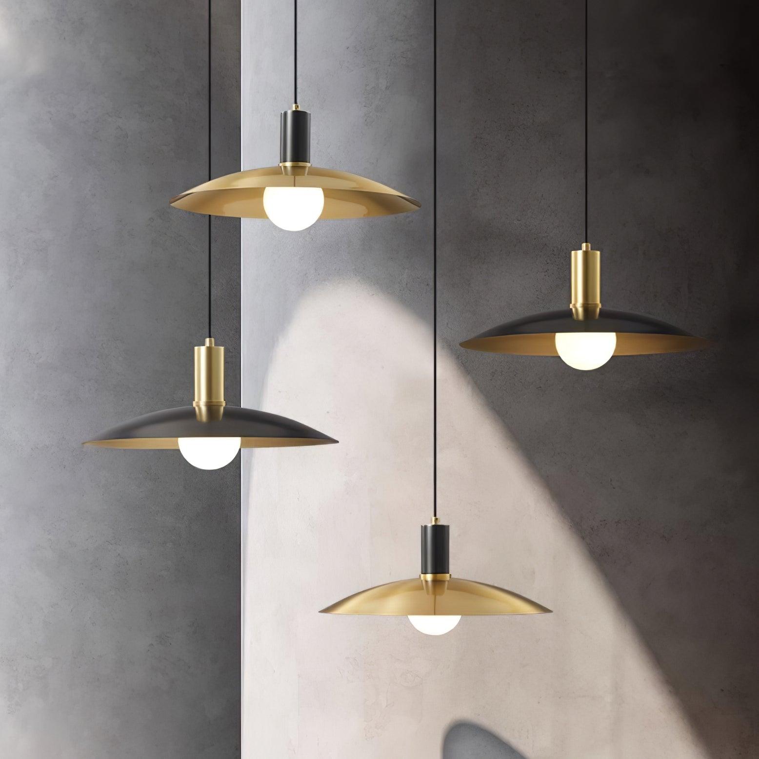 Brass Flared Pendant Lamp - Letslighting