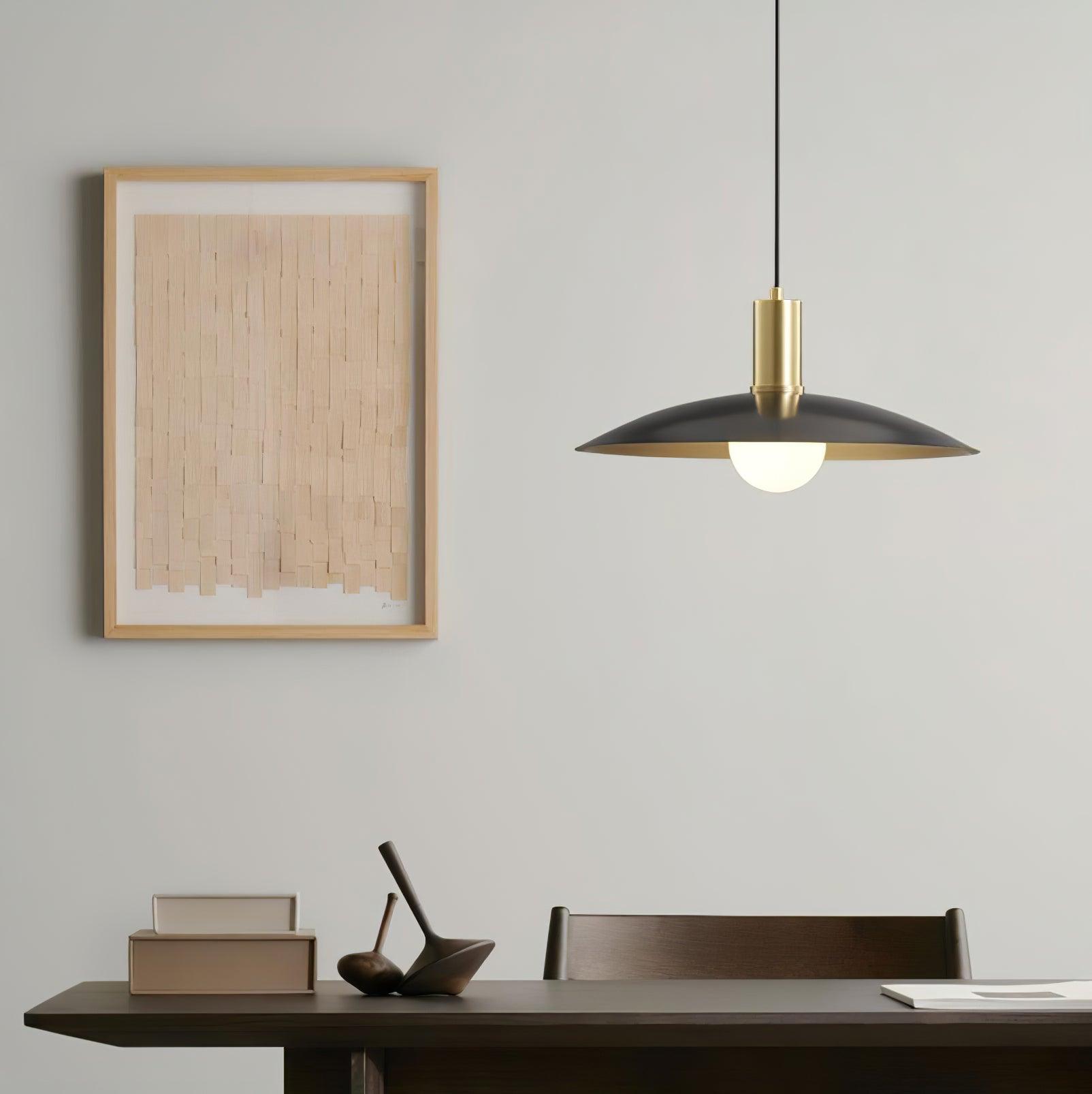 Brass Flared Pendant Lamp - Letslighting