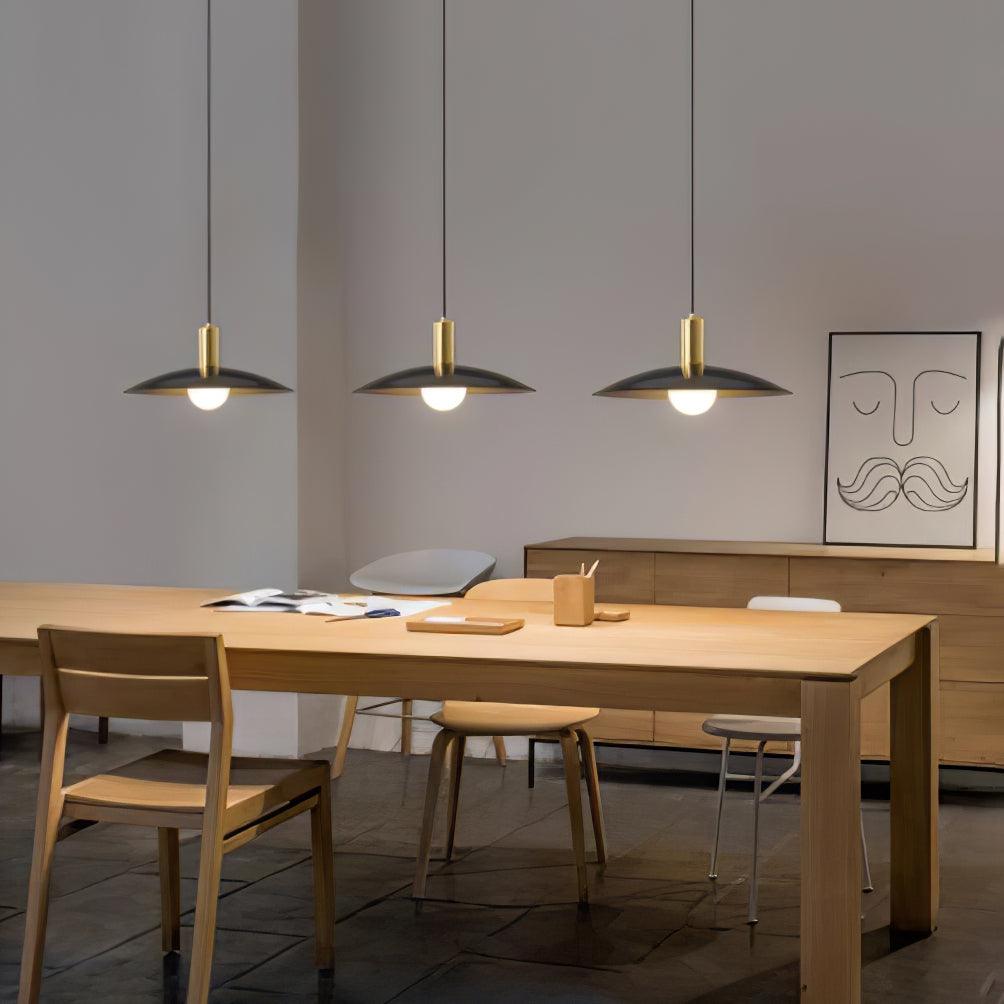 Brass Flared Pendant Lamp - Letslighting