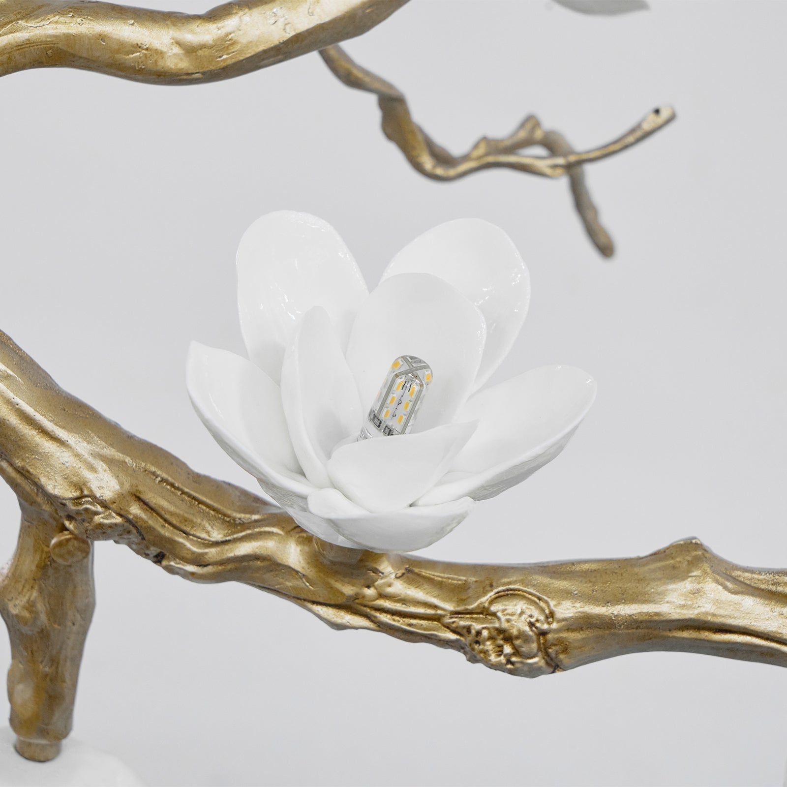 Brass Flower Branch Chandelier - Letslighting