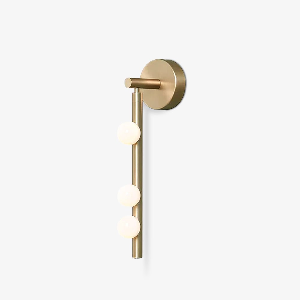 Brass Glass Tube Wall Lamp - Letslighting