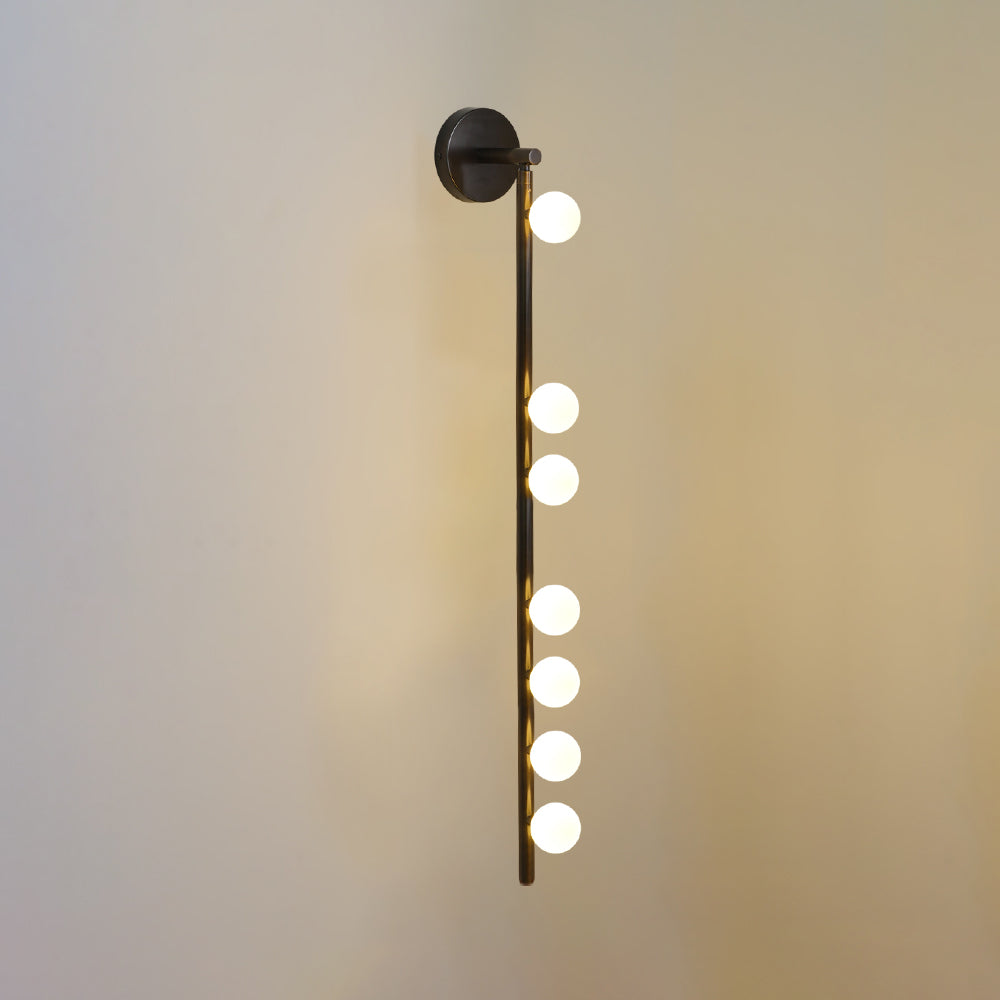 Brass Glass Tube Wall Lamp - Letslighting