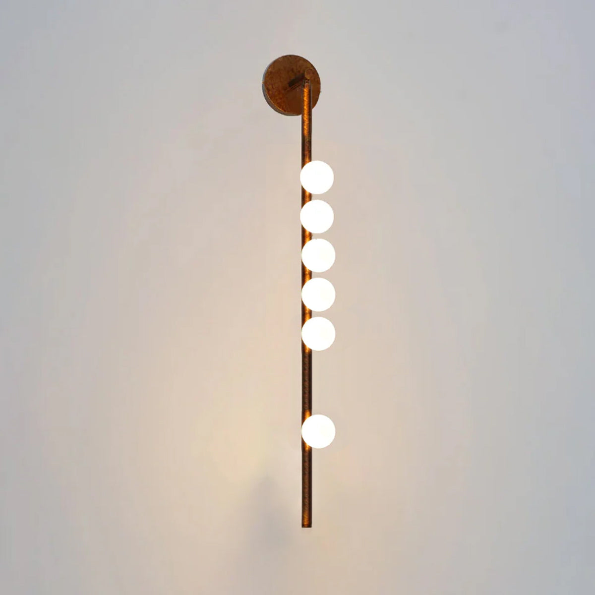 Brass Glass Tube Wall Lamp - Letslighting