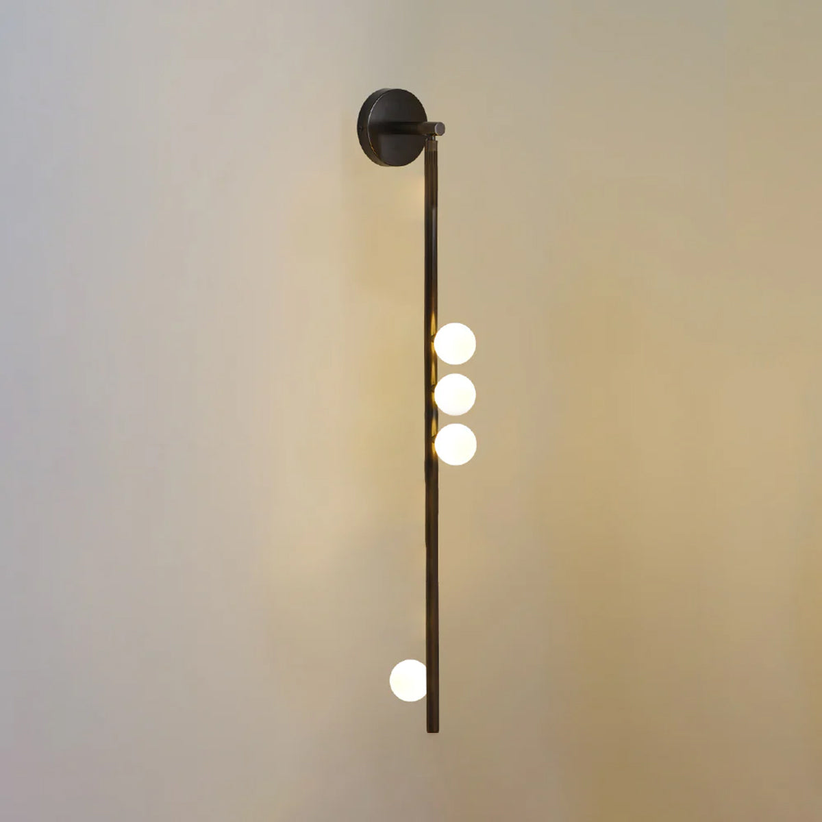Brass Glass Tube Wall Lamp - Letslighting