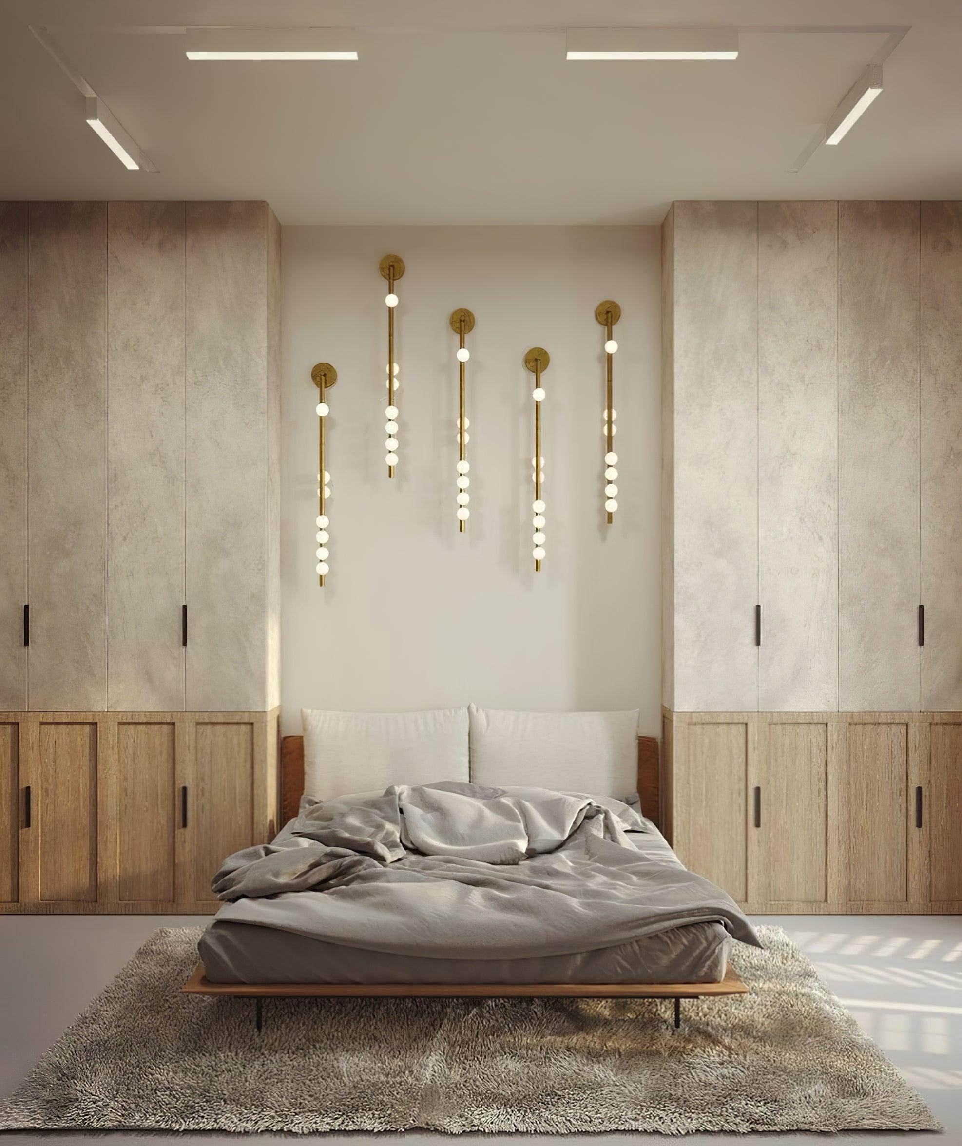 Brass Glass Tube Wall Lamp - Letslighting