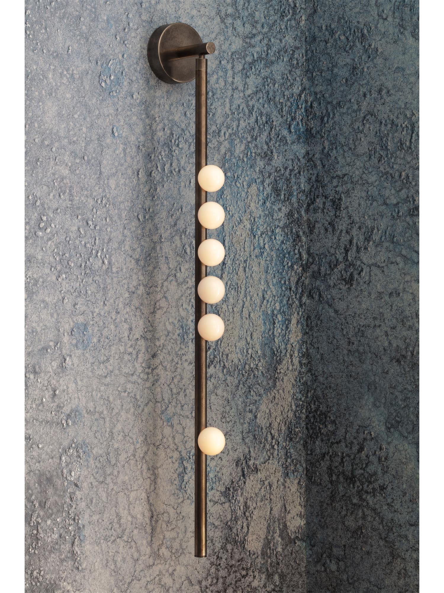 Brass Glass Tube Wall Lamp - Letslighting