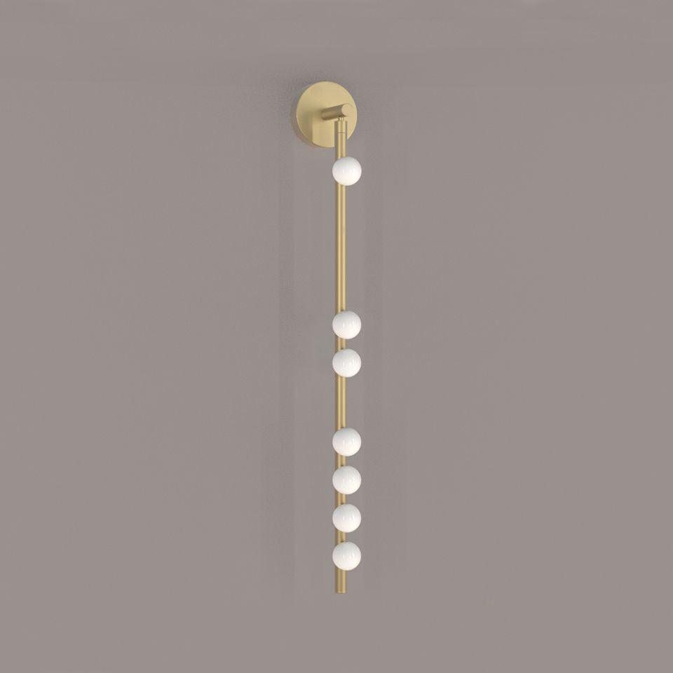 Brass Glass Tube Wall Lamp - Letslighting