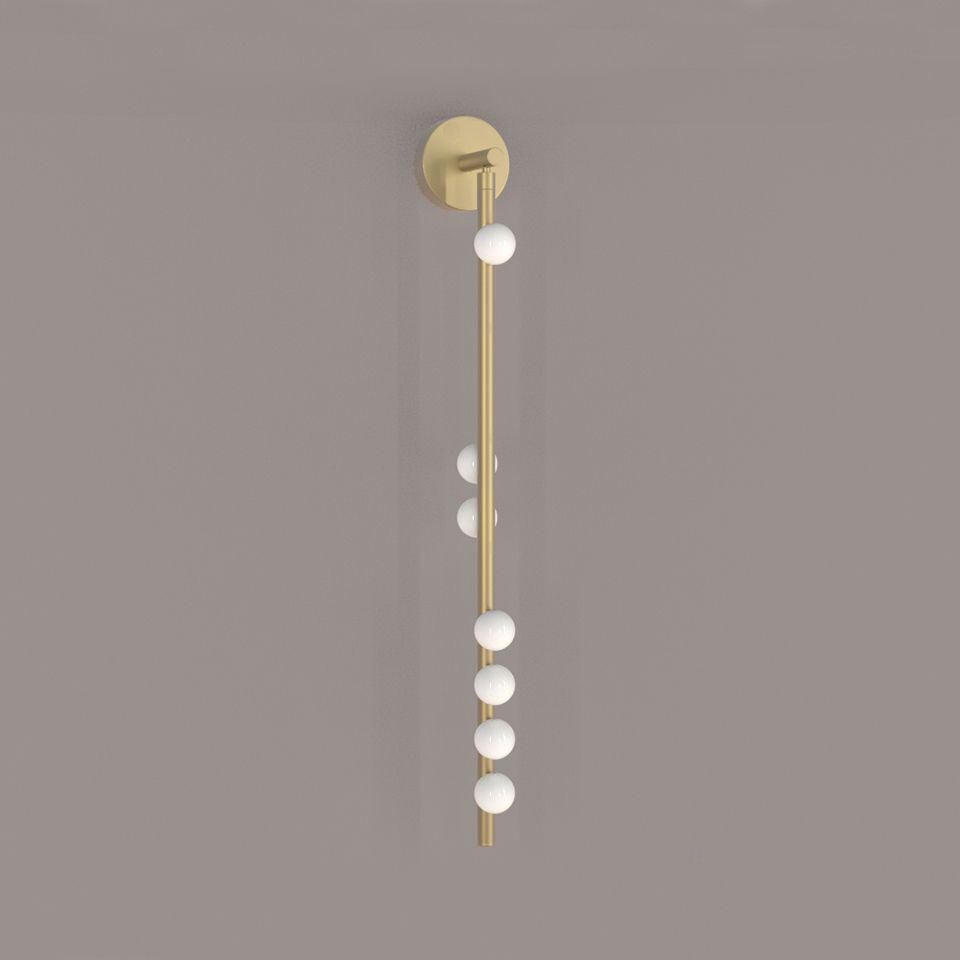 Brass Glass Tube Wall Lamp - Letslighting