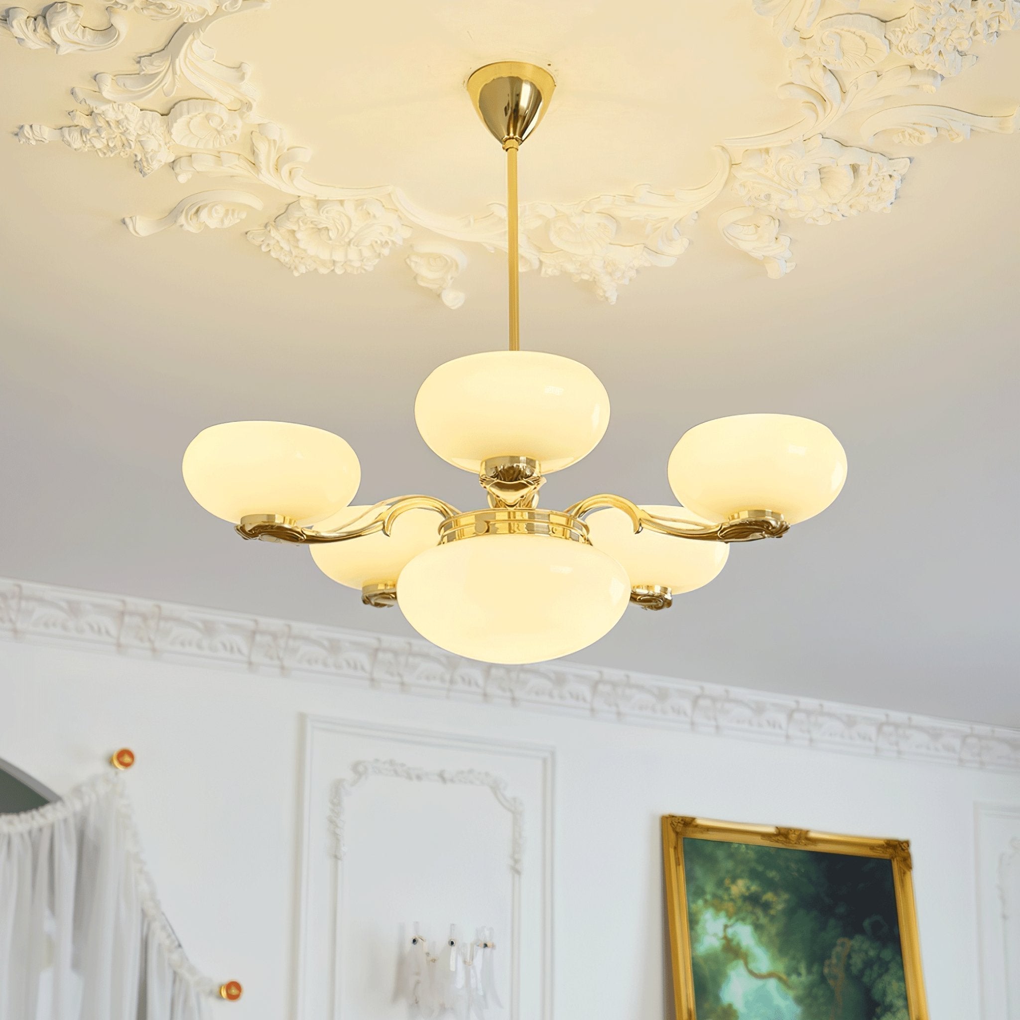 Ethan Luxury Glass Chandelier - Letslighting