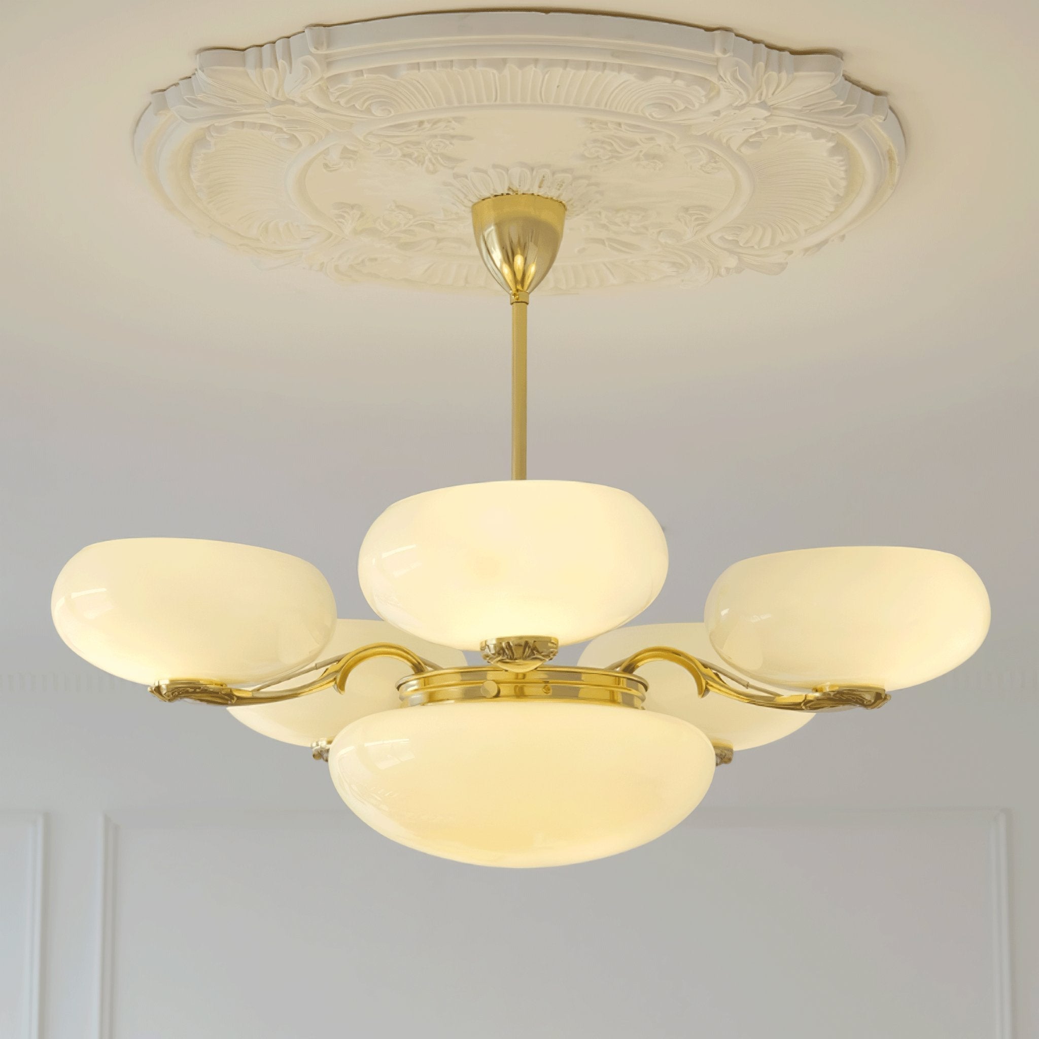 Ethan Luxury Glass Chandelier - Letslighting