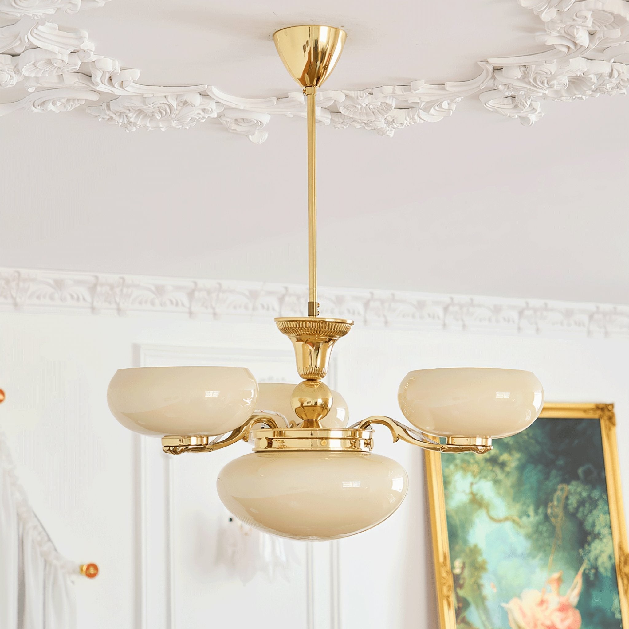 Ethan Luxury Glass Chandelier - Letslighting