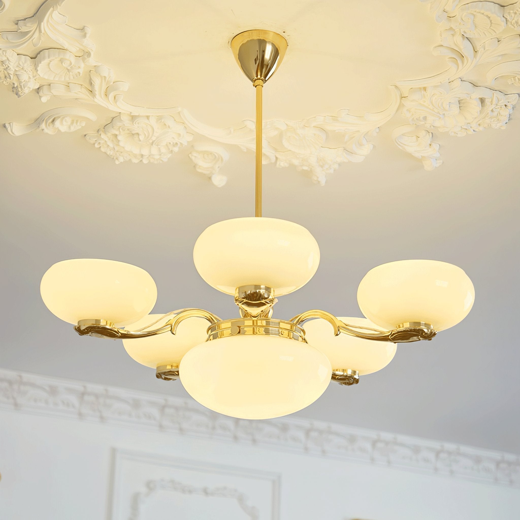 Ethan Luxury Glass Chandelier - Letslighting