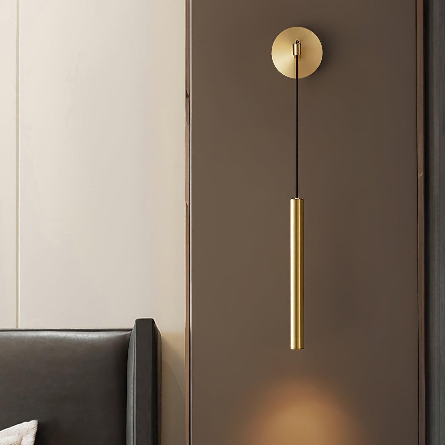 Kristy Lámpara de pared interior de latón