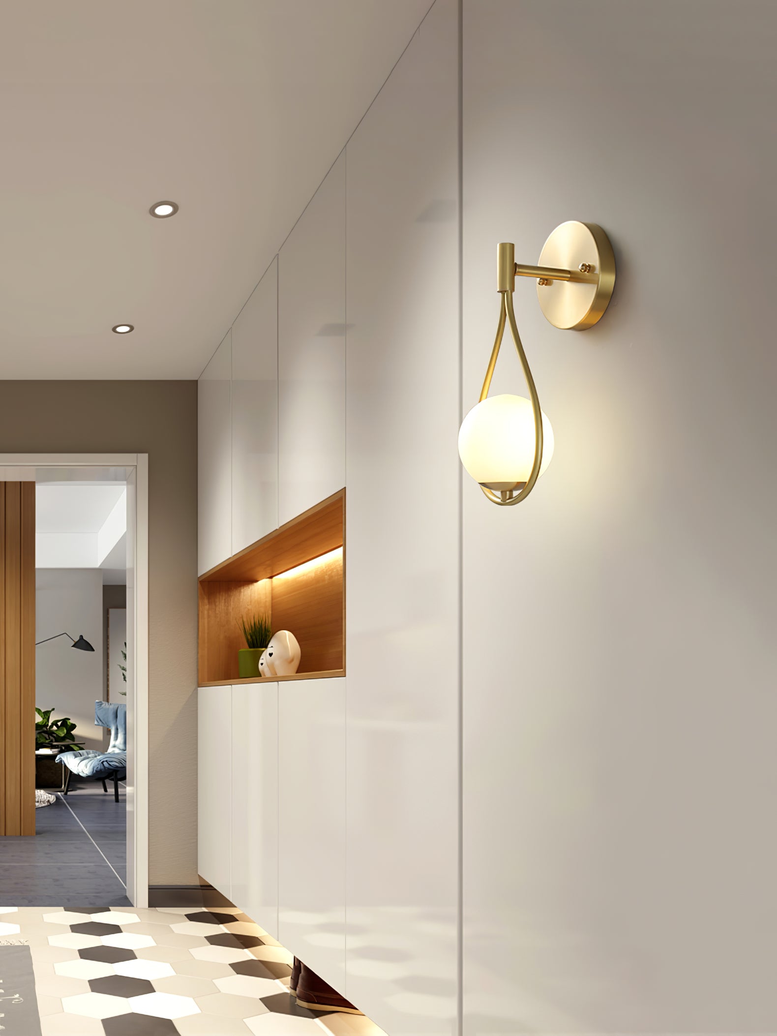 Brass Vanity Wall Lamp - Letslighting