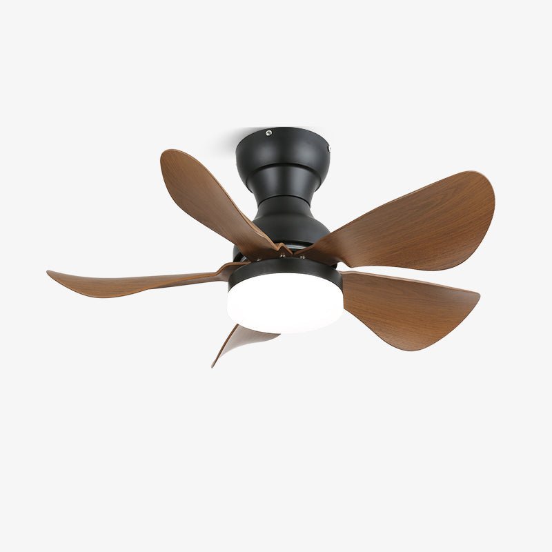 Lámpara Ventilador de Techo Callen de Madera, vista frontal