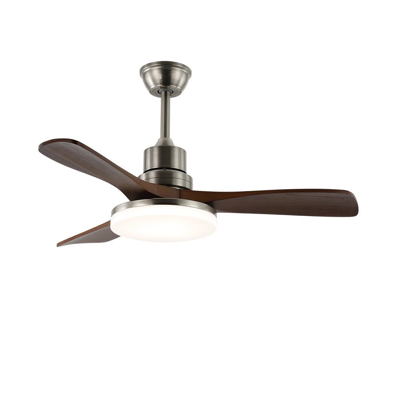 Vista superior de las aspas del Ventilador de Techo Kaelen con Luz