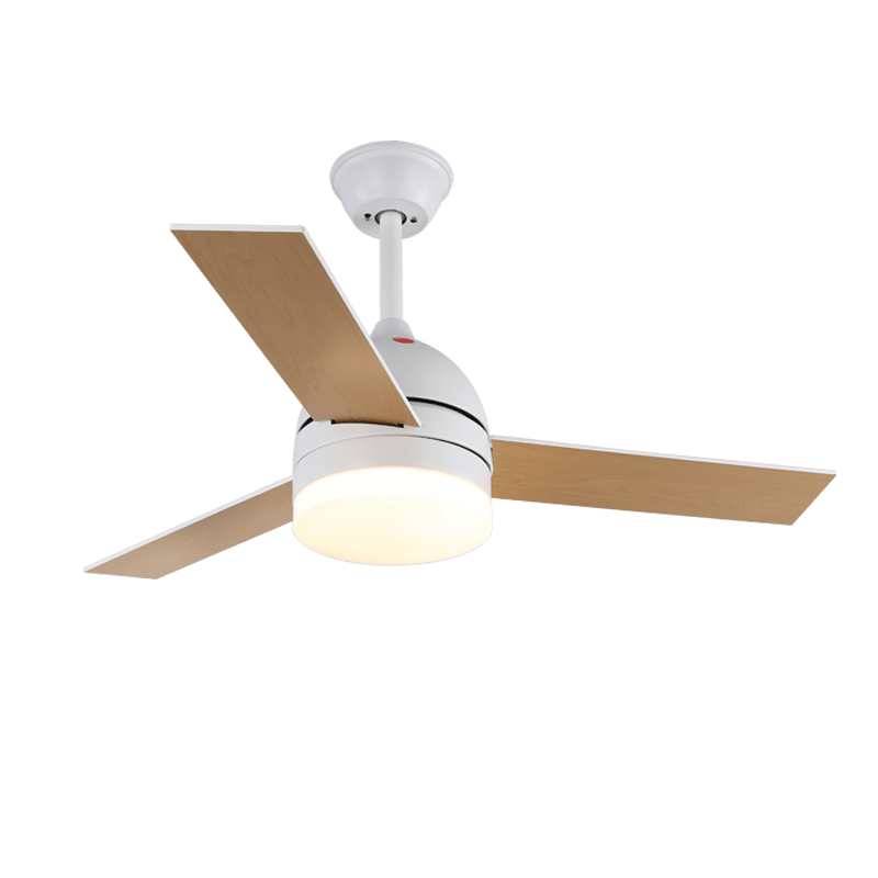Ventilador de Techo Minimalista Selena de Madera con Luz