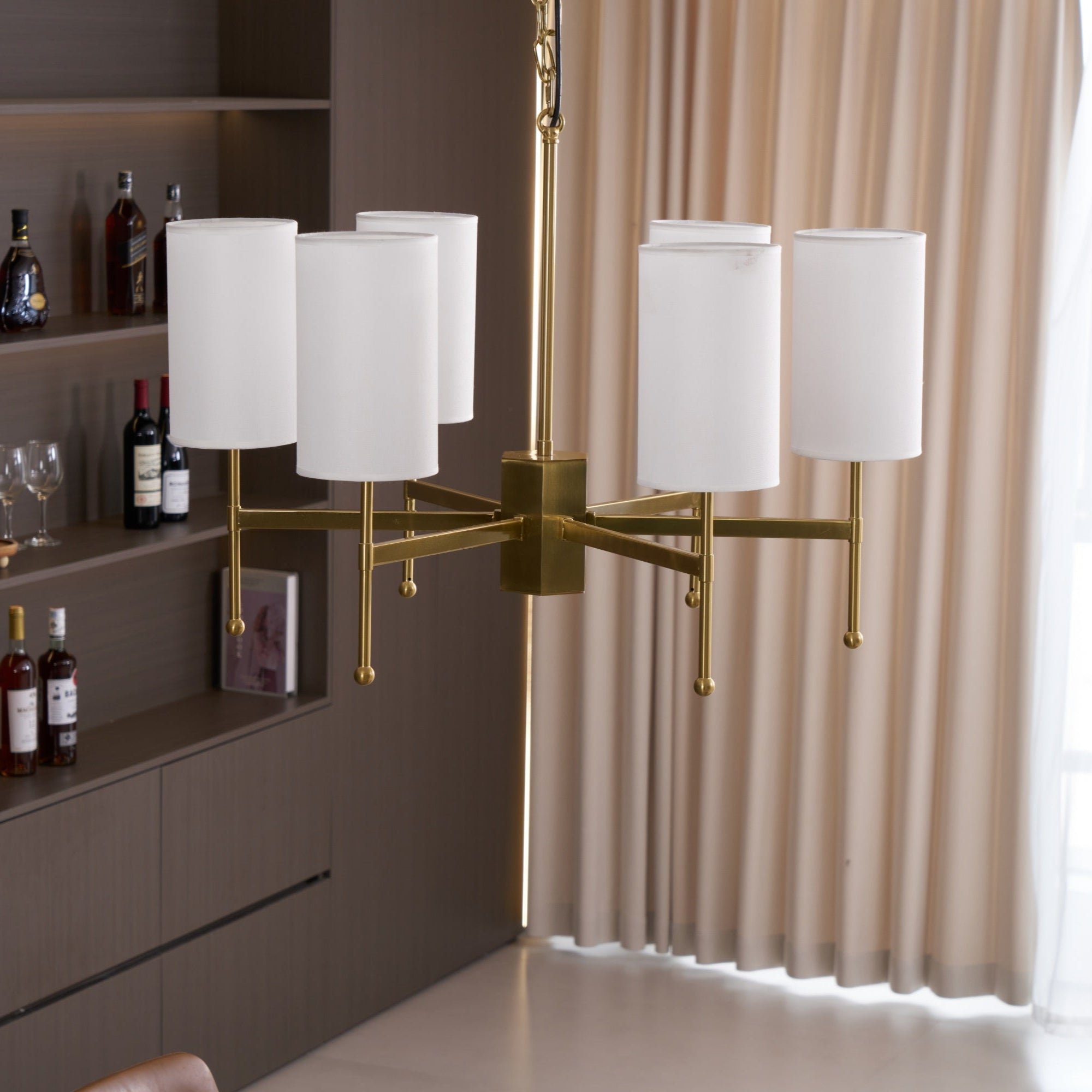 Brilliancess Brass Chandelier - Letslighting